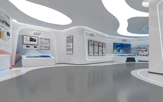设计施工图书馆装修设计博物馆凯发k8赞助马竞西安展厅装修(图3)